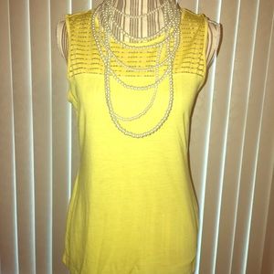Yellow tank